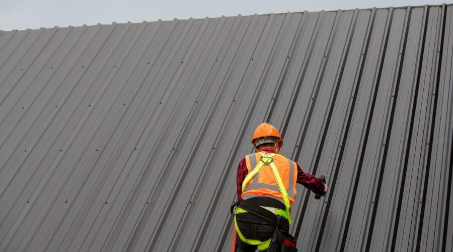 Professional metal roof installation services in Bismarck, AR